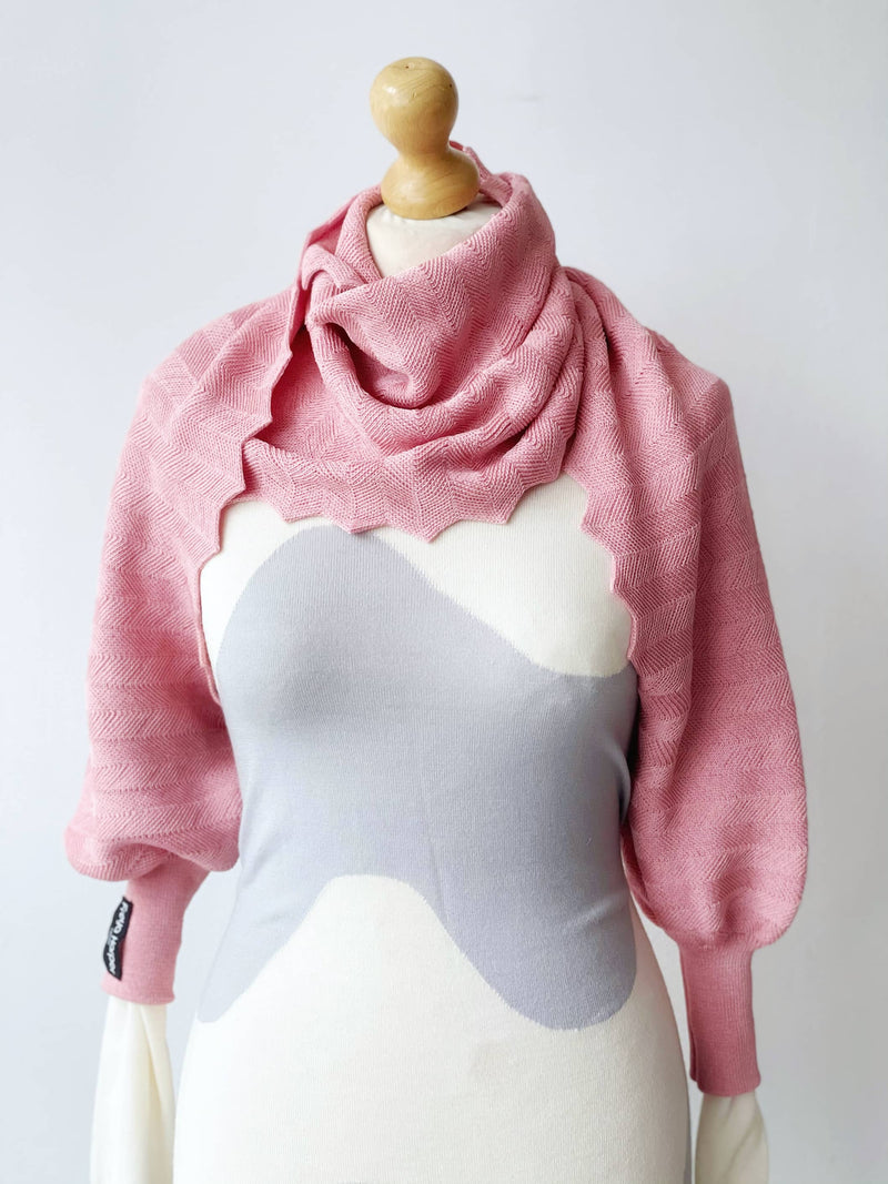 Salmon pink lighter scarf – Freya Harper
