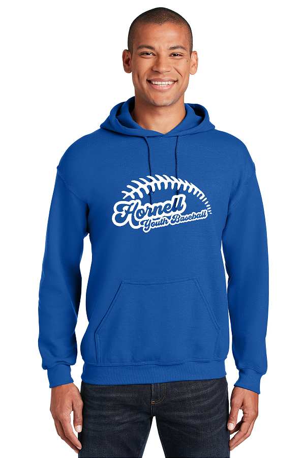 Team Specific Hornell Youth Baseball Family Hoodie - Unisex 18500
