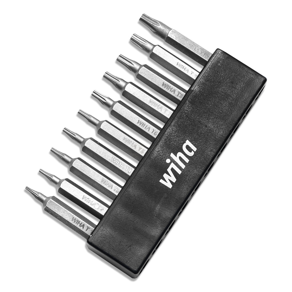 + Knafs – Set - - Phillips Wiha Slotted Bit Micro 10-Piece -