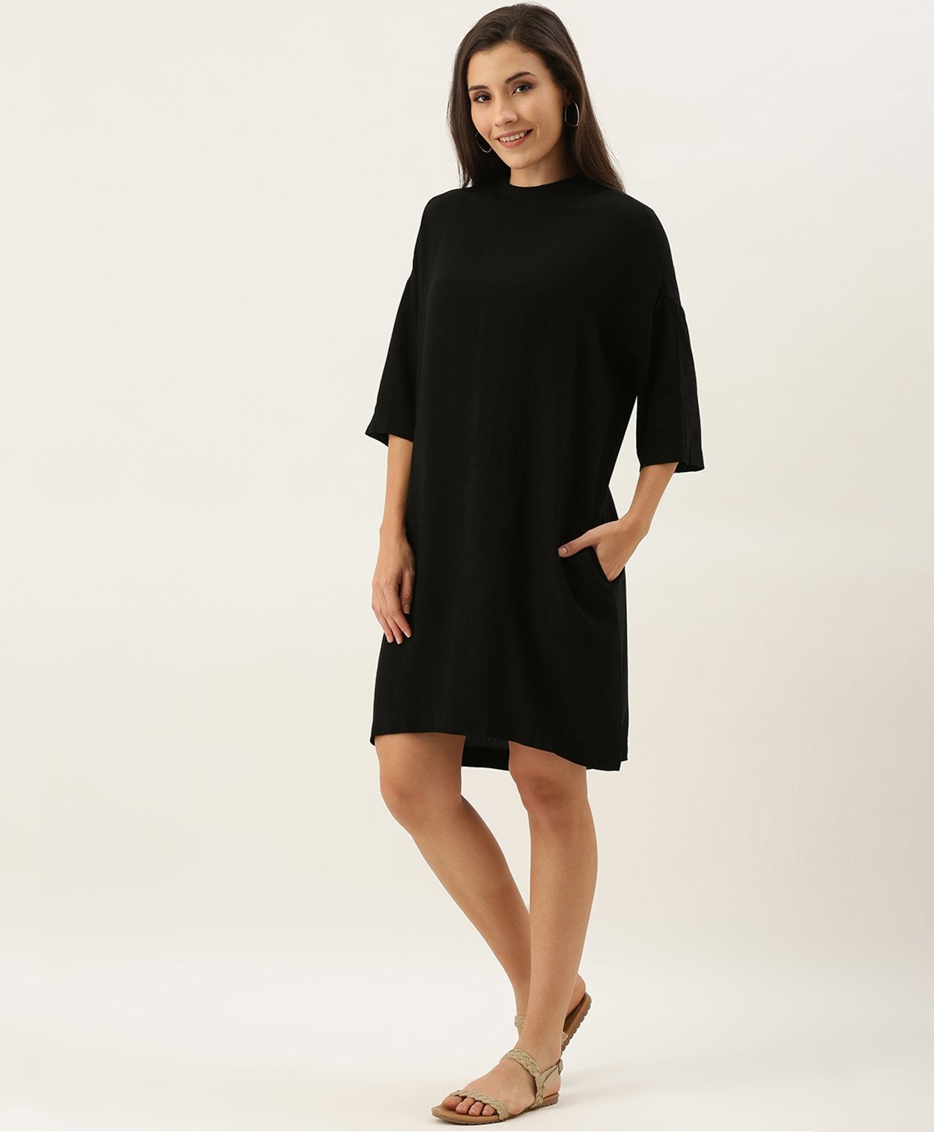 Buy Women The Essential Black Dress Online in India - The Meraki World