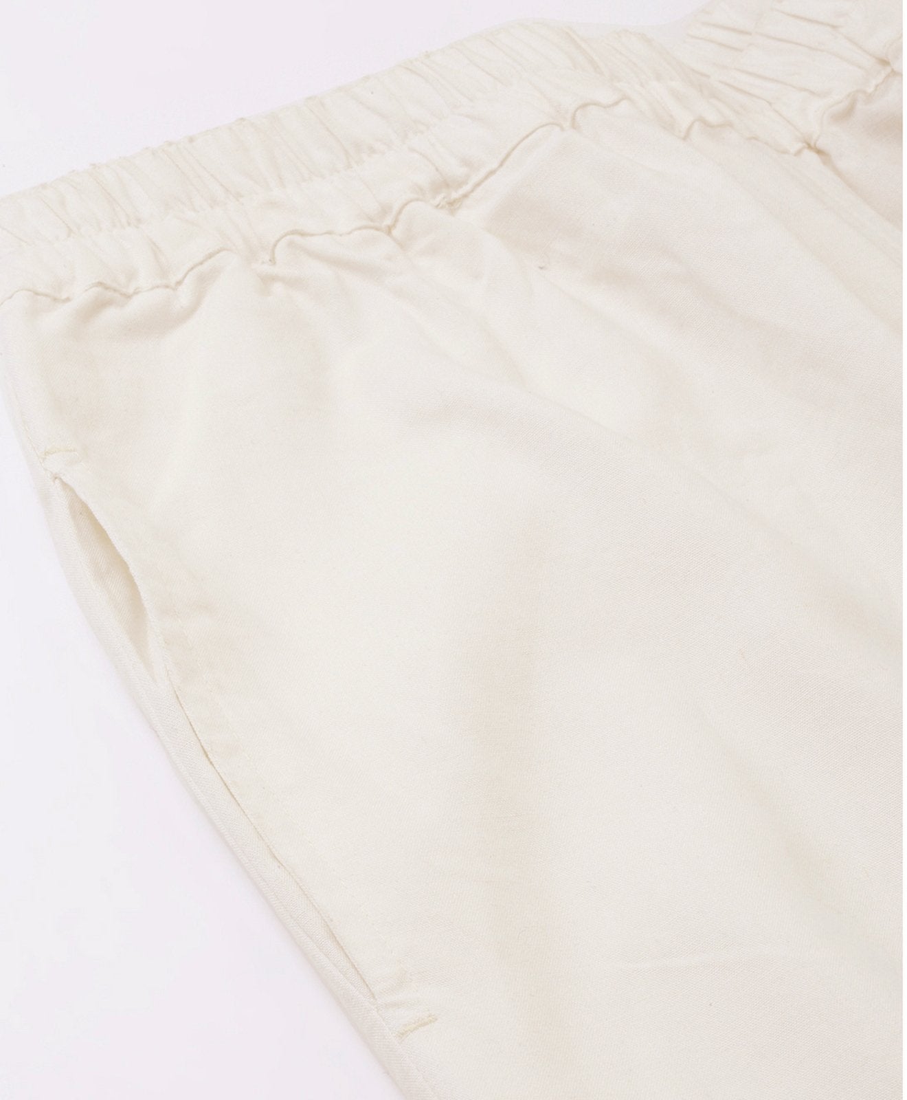 Buy Women Lightweight Tapered Pants - White Online in India - The ...