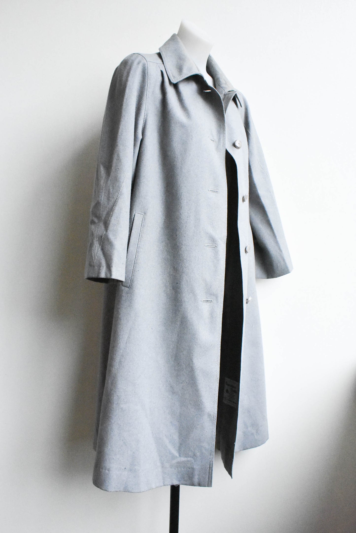 Austin Brown vintage grey coat