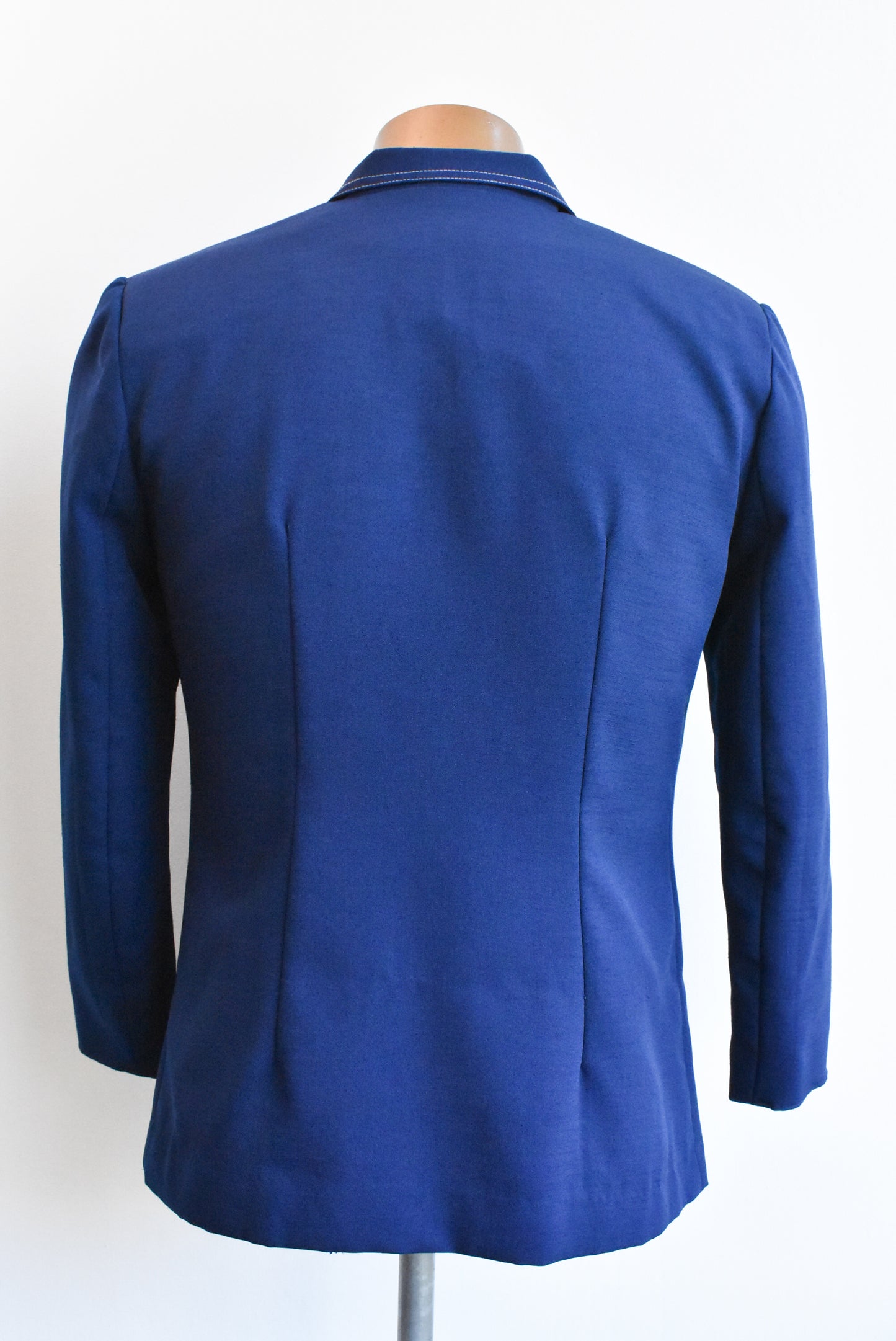 Exclusive retro blue blazer, size S