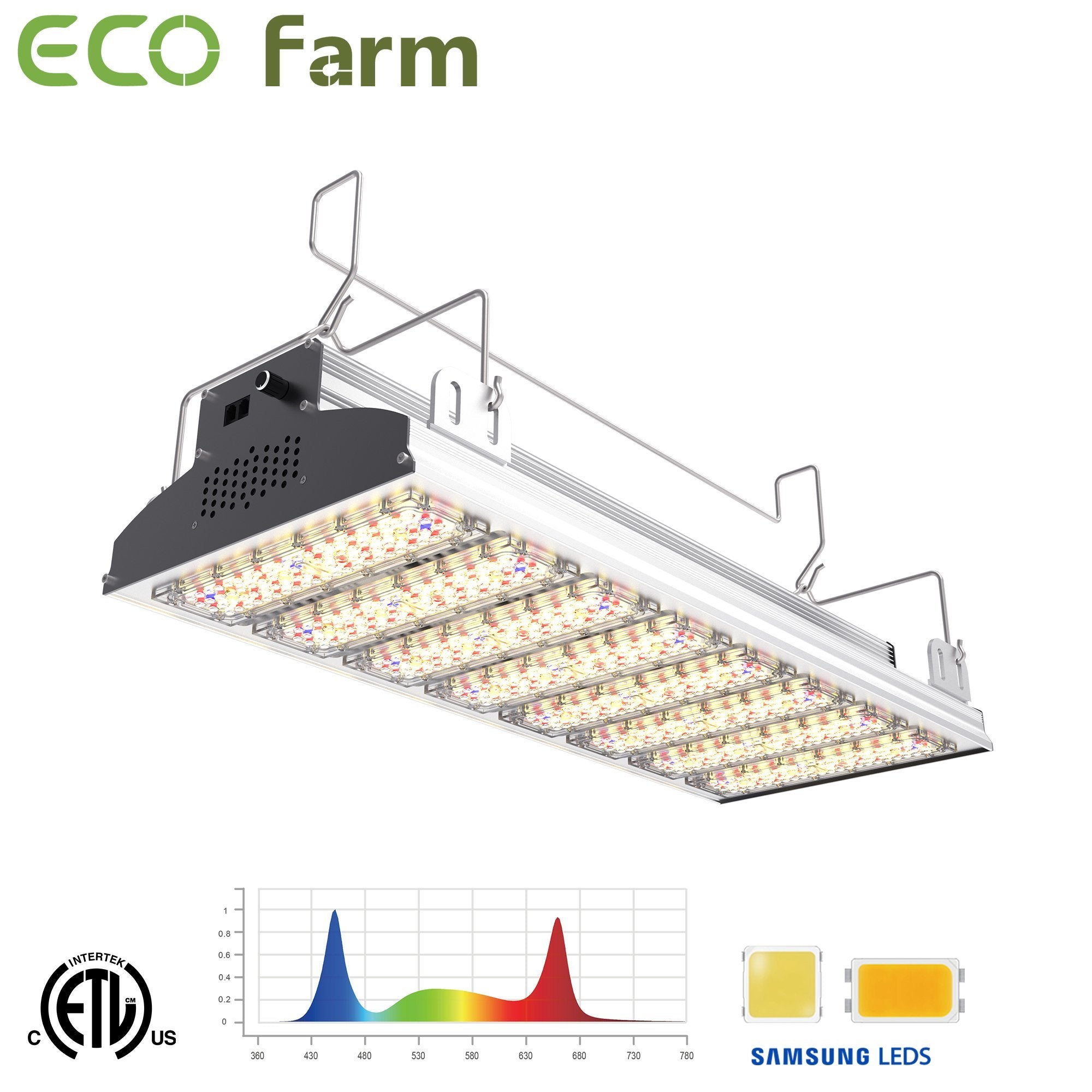 Oordeel intellectueel Kliniek ECO Farm N10 800W Commerciële LED-kweeklampen voor kas - nl.growpackage.com