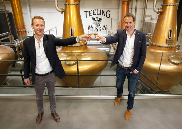 Jack and Stephen Teeling distillery