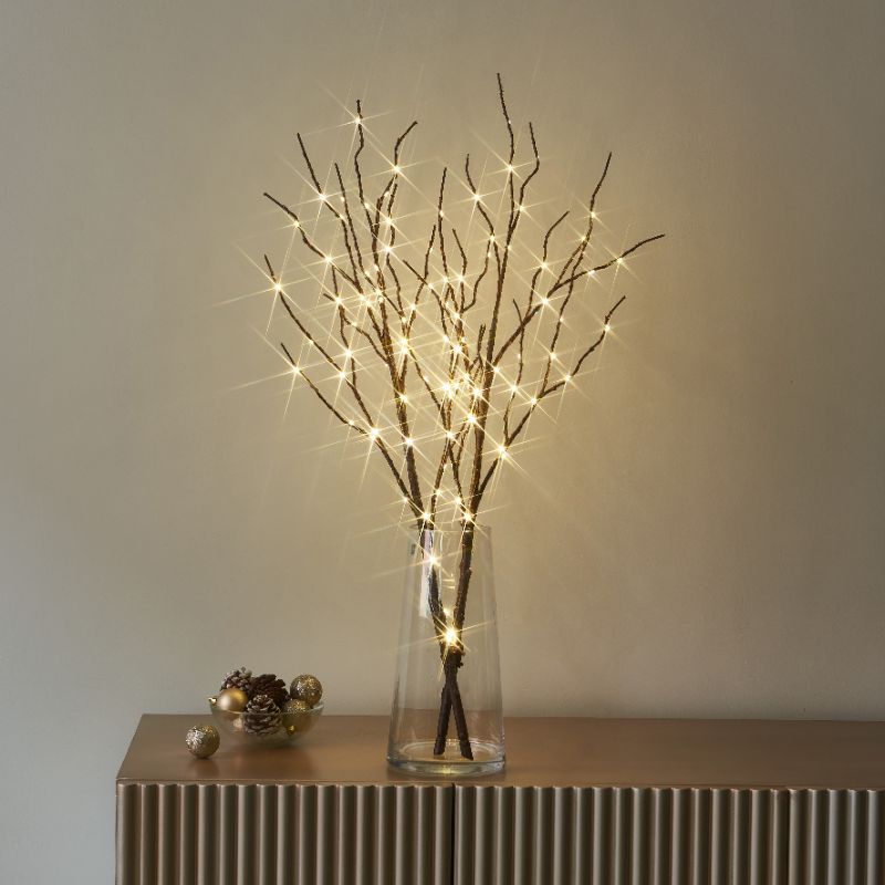 Brown Branches with Lights 100 Micro LED 80CM_HR-BML100-BB-32IN-4.5V