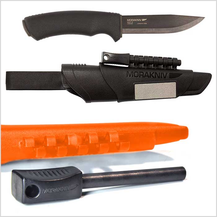 Morakniv Bushcraft Survival Hunting Knife • Price »