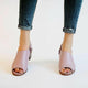 Women's Sandals Casual Footwear Vintage Fish Mouth - Ecart
