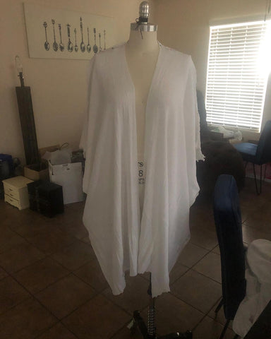 plain kimono before dye | Thought Process Boutique