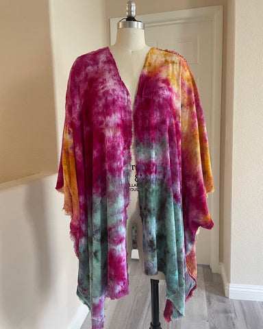 Multi Color Kimono by Thought Process Boutiqueue