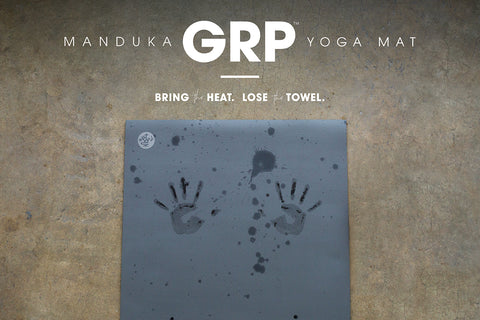 GRP Yoga Mat specially designed for hot yoga practice - Manduka | Eco Yoga Store
