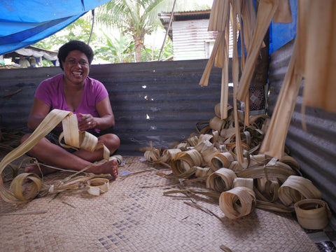 Mats With a Conscience: Tali Tali Hand-Woven Fijian Yoga Mats
