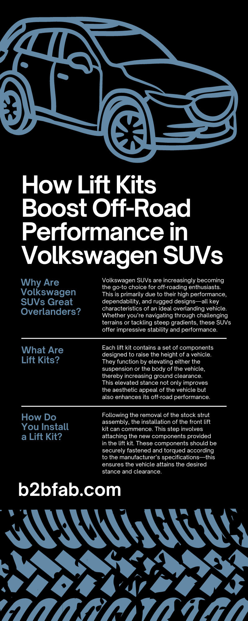 How Lift Kits Boost Off-Road Performance in Volkswagen SUVs