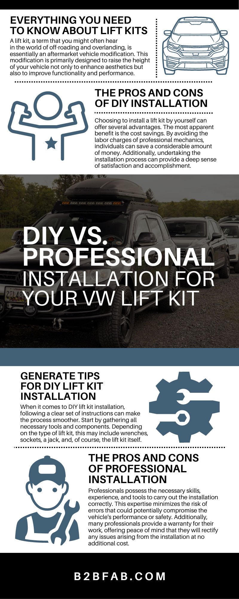 DIY vs. Professional Installation for Your VW Lift Kit