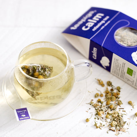 calm tea with valerian