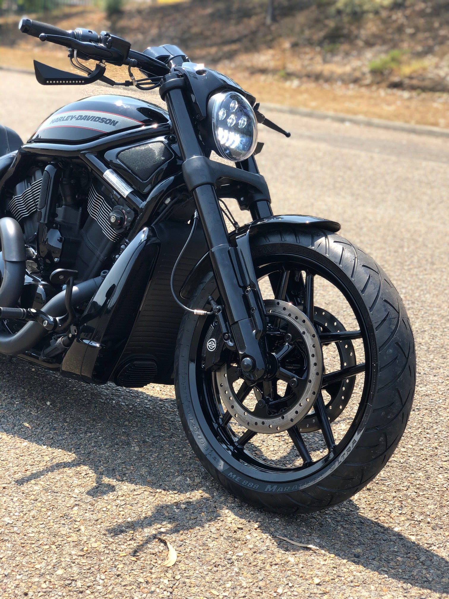 night rod fork covers