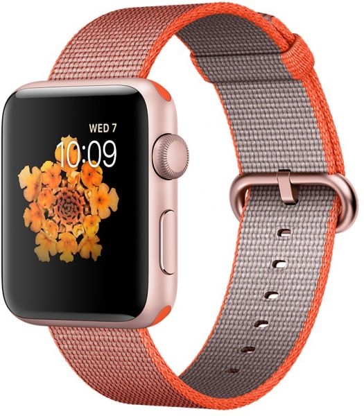 apple watch series 2 rose gold