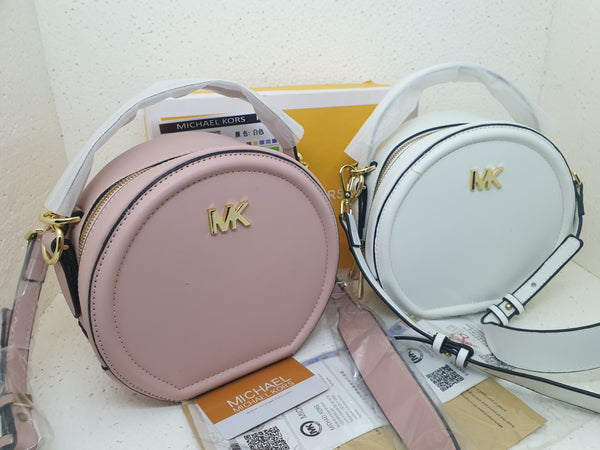 mk round sling bag