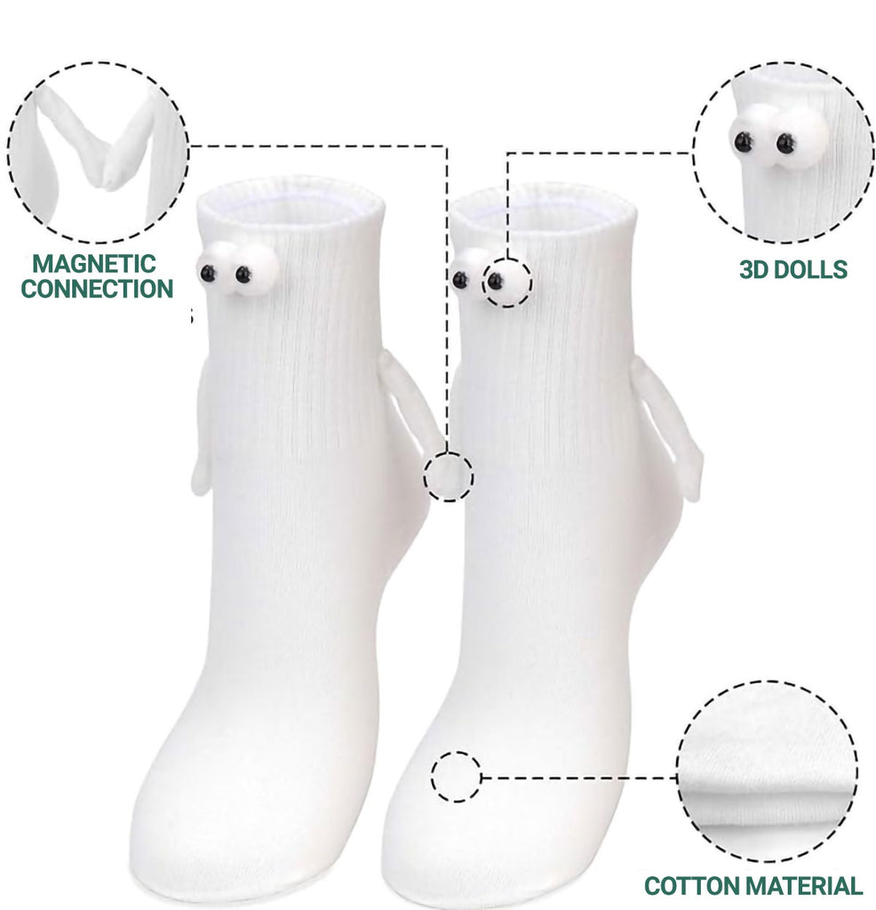 hold hands socks with magnetic for couples