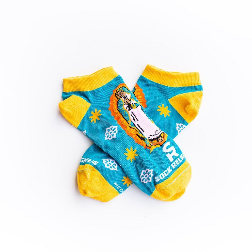 Sock Religious Marian Monogram Socks