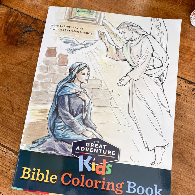 The Great Adventure Kids Bible Coloring Book Crossroads Collective