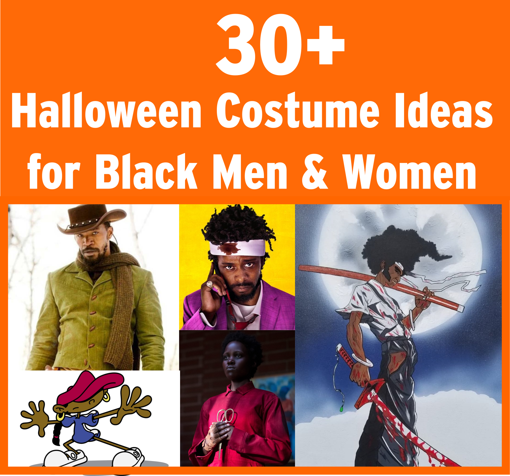 30+ Halloween Costume Ideas For Black Men Or Black Women – My Black Clothing