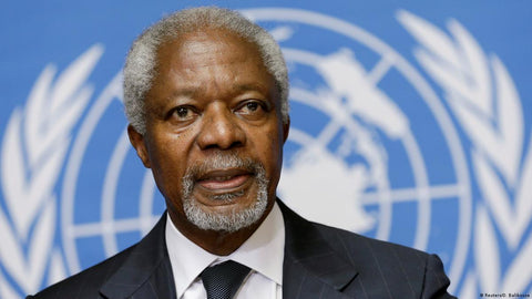 Kofi Annan - Nobel Peace Prize 2001 (Ghanaian)