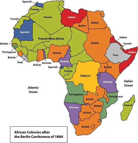 which african countries were colonized map. black history month. things to do for black history month