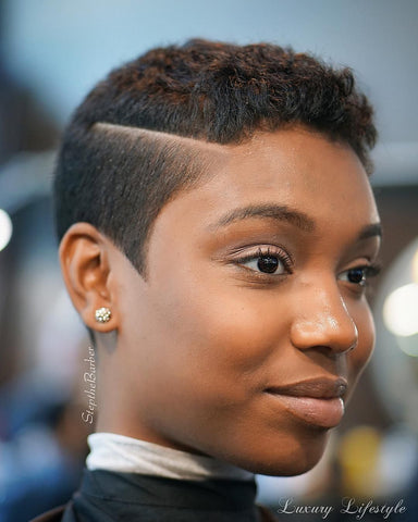 perm haircut natural hair for black women