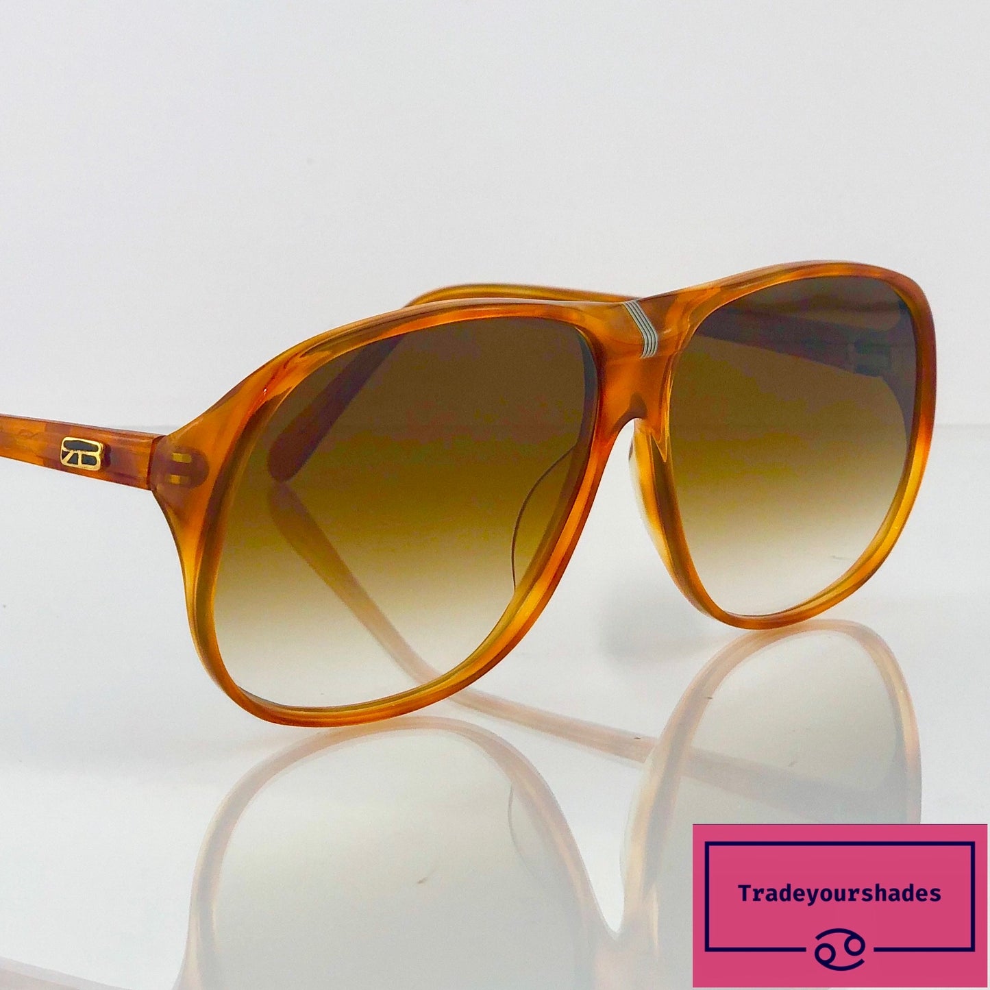 Renato Balestra Colosseo RB400 Vintage Sunglasses 80's | Tradeyourshades.