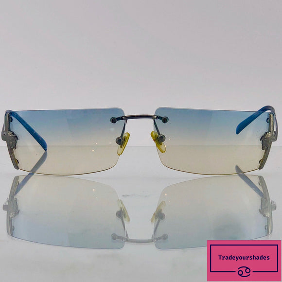 rimless versace eyeglasses