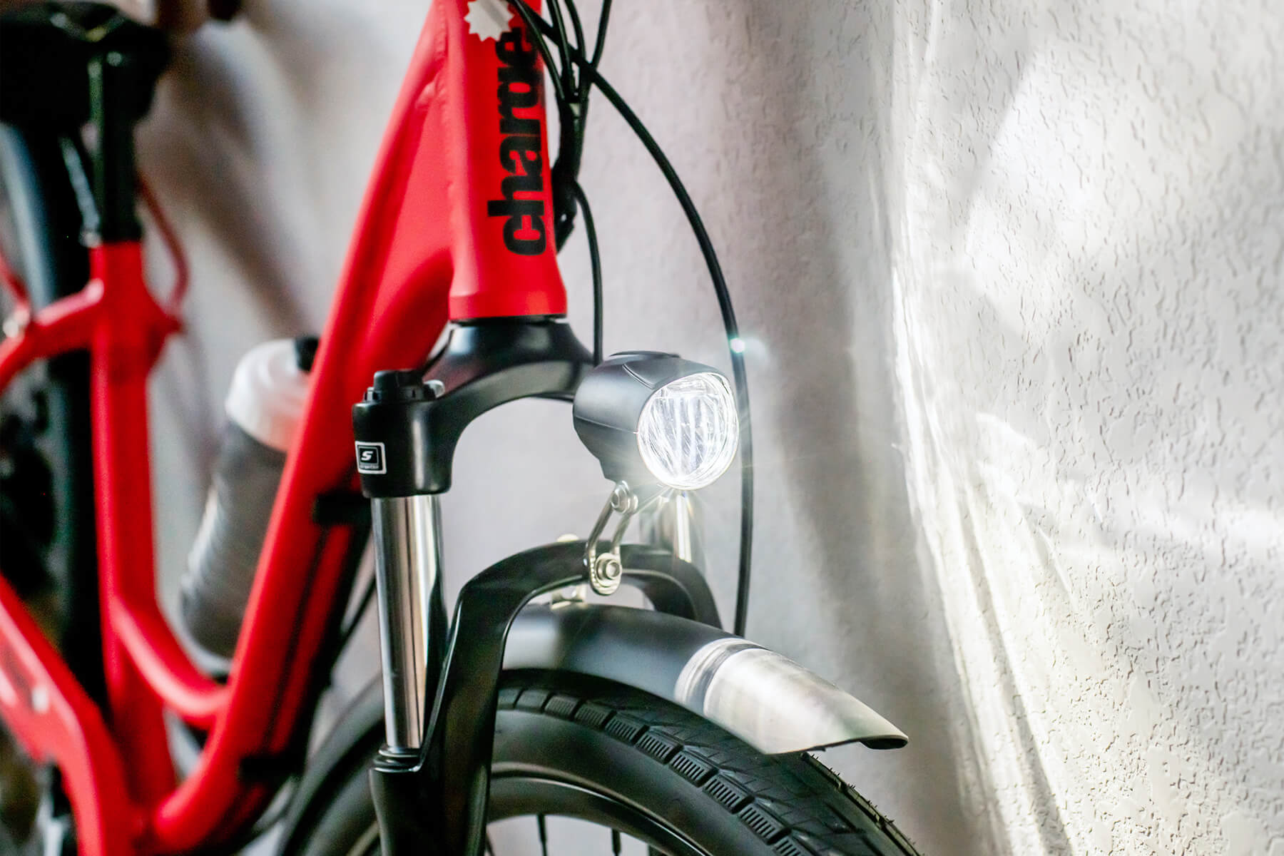 E-Bike integrated lights