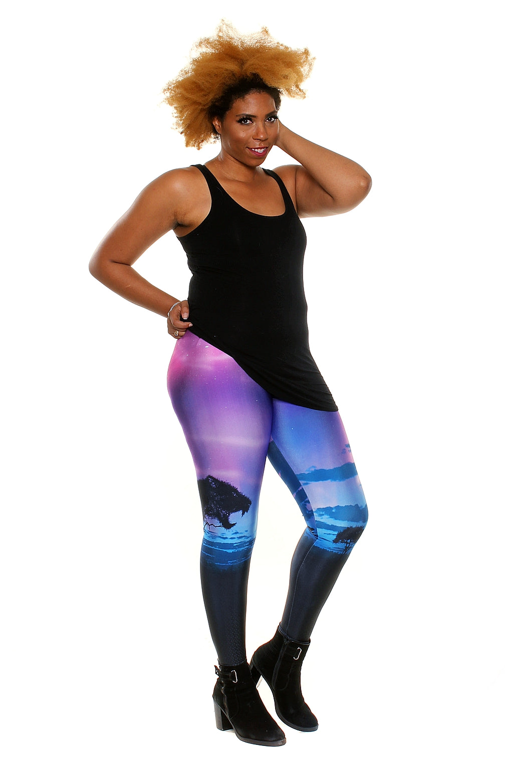 Aurora - Curvy Size Leggings