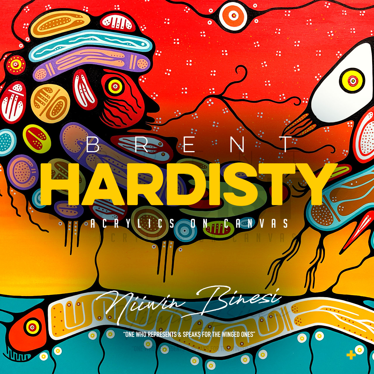 Brent Hardisty - Acrylics on Canvas