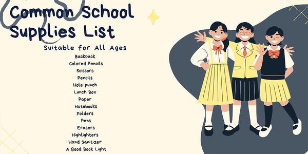 back to school supply list