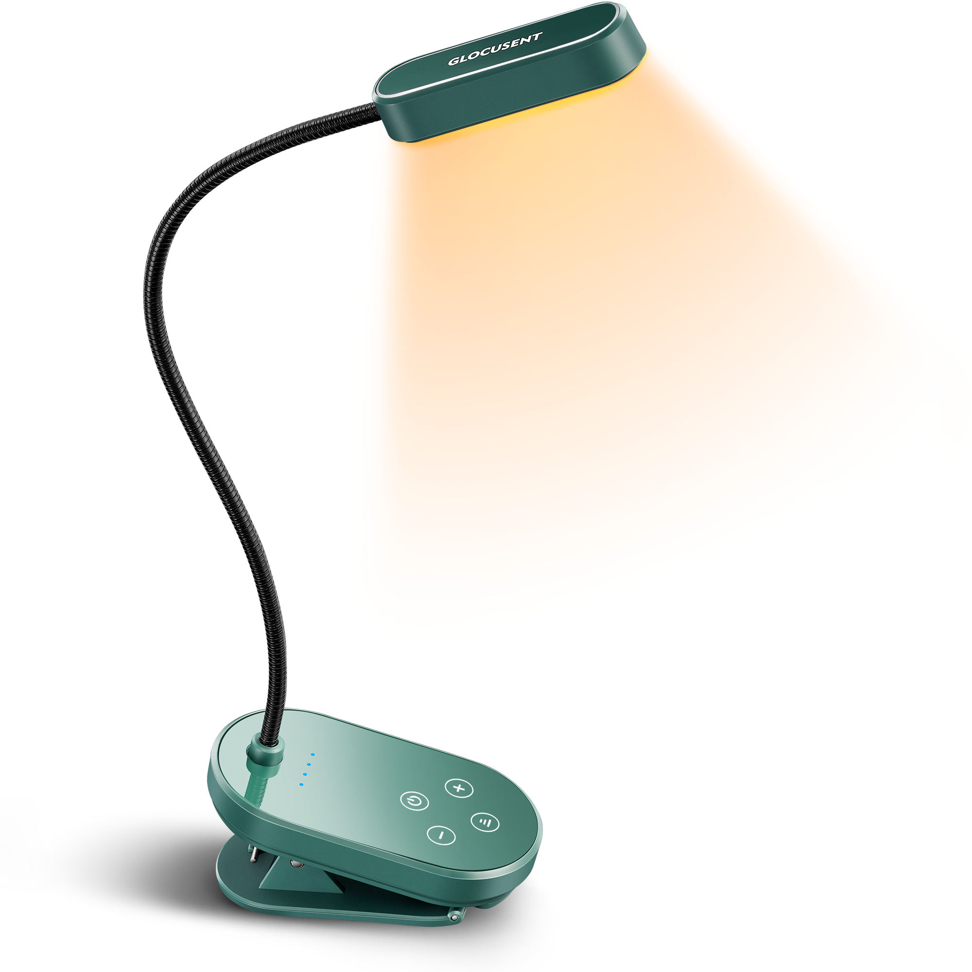 GLOCUSENT MINI CLIP-ON BOOK LIGHT