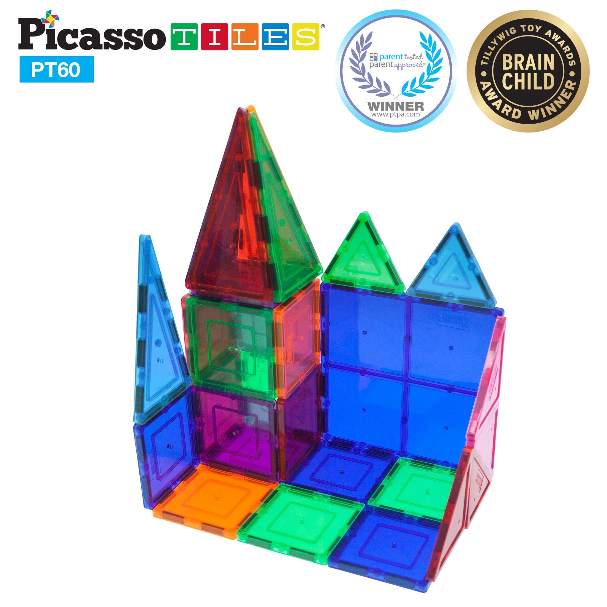 triangular magnetic building blocks