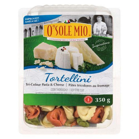 Pasta, Tortellini, Tri-Colour, O'sole Mio
