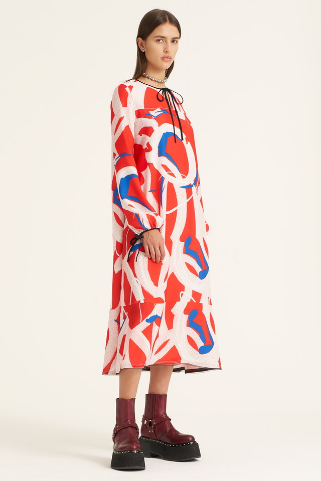 Abstract Flow Dress | Dresses | PORTS 1961 – Ports1961