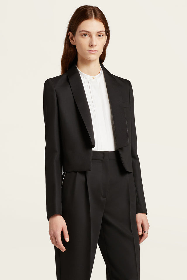 Tuxedo Cropped Blazer – Ports1961