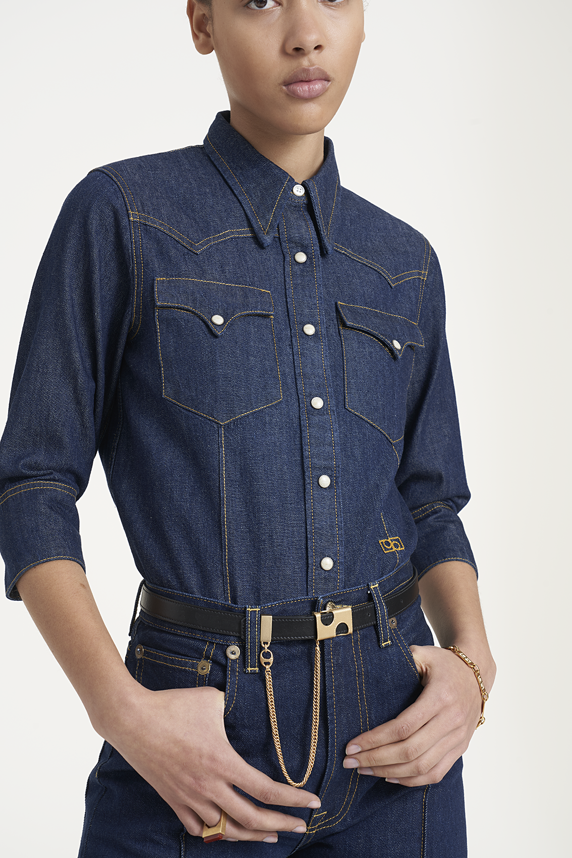 denim shirt cowboy