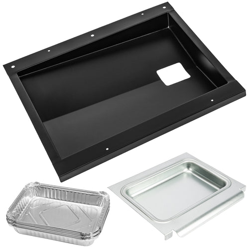 Grease Bottom Tray 69803, Drip Pan and Liners Kit for Weber Spirit 200, 210, 220 Series Models 2013 and newer Gas Grills