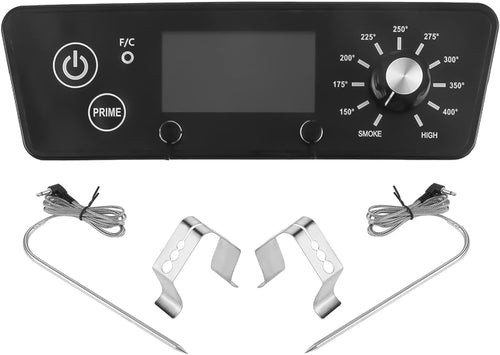 Digital Thermostat Controller Kit fits for Pit Boss 3/4/5/7 Series Vertical Pellet Smokers with Temperature Probes and Clips