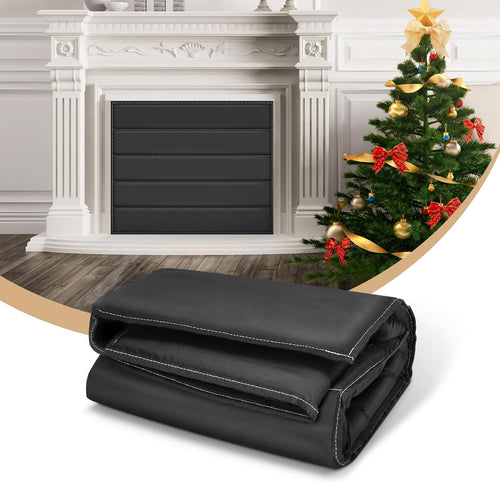 45"x34" Magnetic Fireplace Blanket for Heat Loss, Fireplace Blocker Blanket Cover Fireplace Draft Stopper for Inside Fireplaces