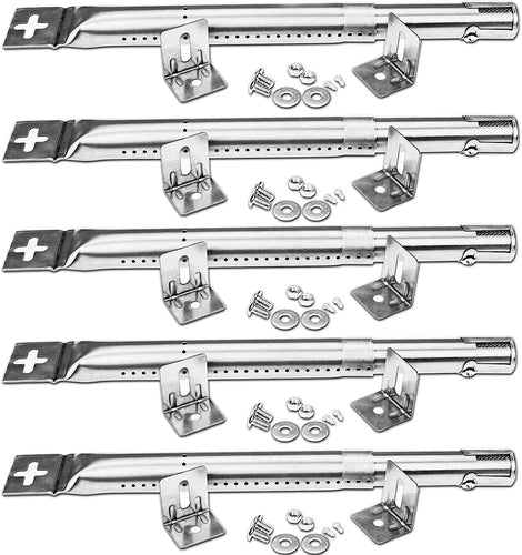 5 Pcs Burner Kit for Dyna Glo DCP480, DGF493, DGB494, DGB495, DGB510, DGF510, DGF530, DGB515, DGB610 Grill Replacement Parts