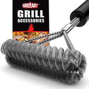 Grill Brush - Grill Cleaner - BBQ Grill Accessories - Grill Scraper - —  Grill Parts America
