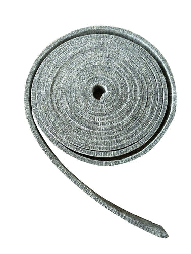 15ft Long 1/2'' Wide x 1/8''Thick BBQ Smoker Gasket Self Stick, Outdoor Grill Accessories
