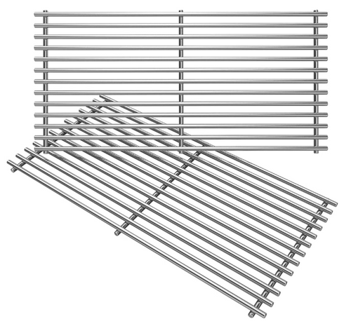 66801 Grill Grates for Weber Genesis II E-210 S-210 E210 Genesis LX E240 S-240, Weber 60004001 65004001 66801 66094, 7mm Stainless Steel