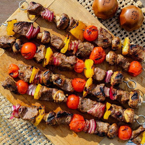 Grilled Beef Kebabs