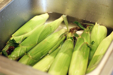 Soak Cob Corn